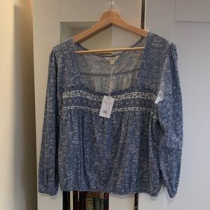 NWT Lucky Brand Floral Women's Top